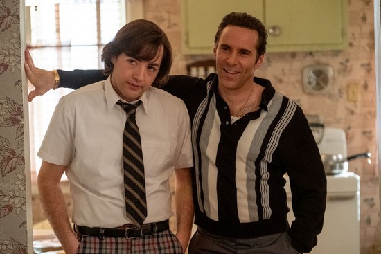 The Many Saints of Newark - Michael Gandolfini (Tony Soprano) - Alessandro Nivola (Dickie Moltisanti)