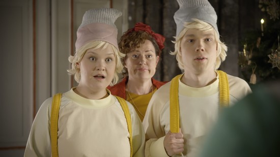 Joulukalenteri: Korvatunturin Pulmapiste - Minea Lång (Myrsky), Miia Selin (Pulmu Pulmatonttu) & Verneri Lilja (Vimma)