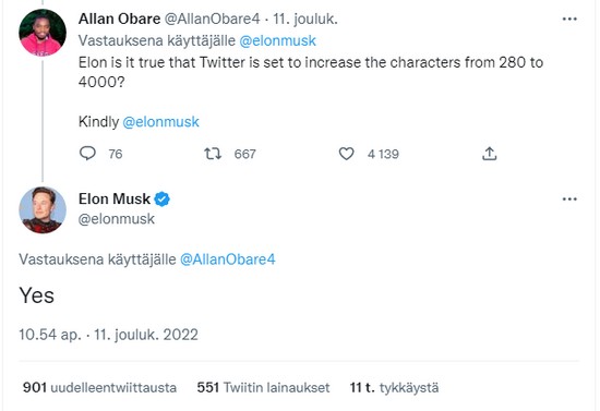 Elon Musk - Twitter