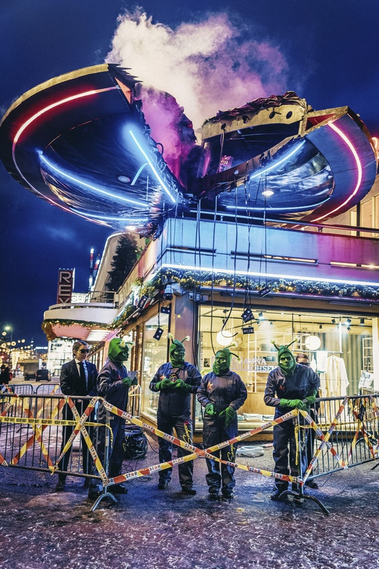 Näkymä tänään Helsingin Kampissa