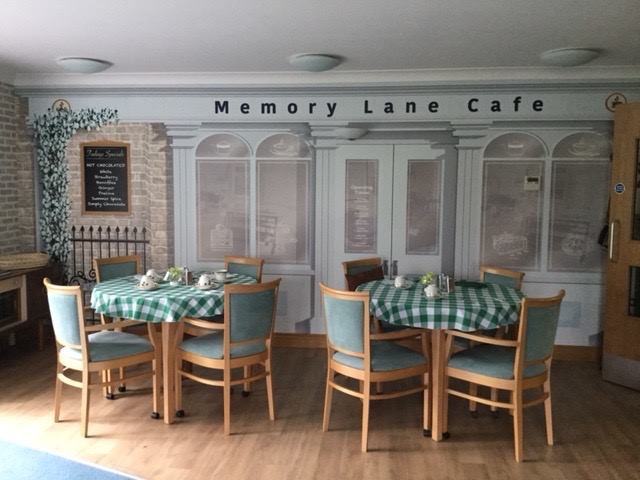 wall mural memory lane cafe