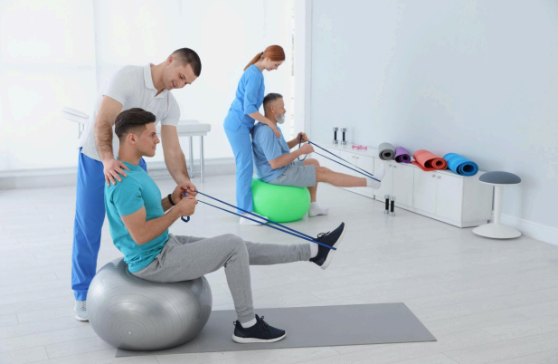 Patients undergoing rehabilitation process