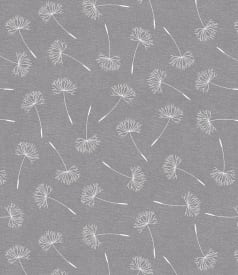 BONITA - tischdecke 180cm rund - DENTE GREY img
