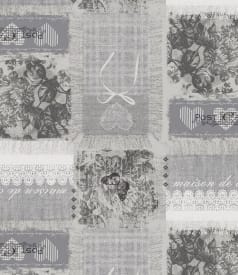 BONITA - 140cm - 20m - LOVE GREY img