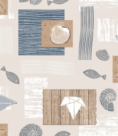 BONITA - 140cm - 20m - COQUILLE SAINT JACQUES BEIGE img