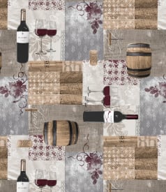 BONITA - 155cm round - 6pc/roll - TABERN BEIGE img