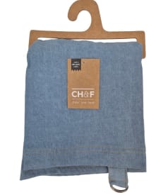 CHEF - tablier - 70x90cm - 4pc - JEANS FADE SIGNATURE img