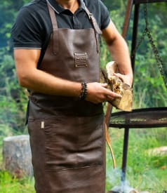 CHEF - schurze - 63x85cm - 4st - BUFFALO RUM img