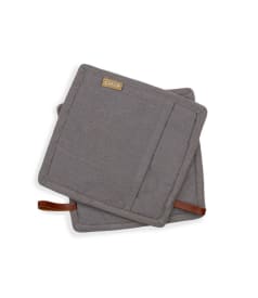 CHEF - pocket potholder - 20x20cm - 8pc - BELLAVARDE GRAPHITE img