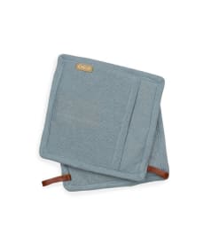 CHEF - pannenlap met pocket - 20x20cm - 8st - BELLAVARDE DOVE img
