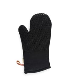 CHEF - glove - 18x33cm - 8pc - SIL.DOTS LICORICE img