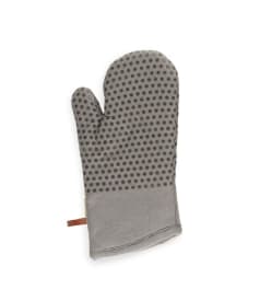 CHEF - ofenhandschuh - 18x33cm - 8st - SIL.DOTS GRAPHITE img