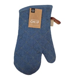 CHEF - ofenhandschuh - 18x33cm - 8st - JEANS DENIM img