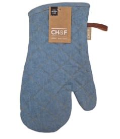 CHEF - ofenhandschuh - 18x33cm - 8st - JEANS FADE img