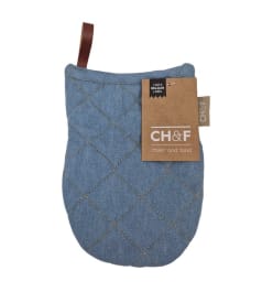 CHEF - mini ofenhandschuh - 14x20cm - 8st - JEANS FADE img