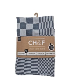 CHEF - theedoek - 50x70cm - 4sets/2st - MAISONELLE INDIGO img