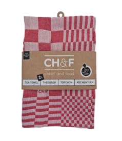 CHEF - theedoek - 50x70cm - 4sets/2st - MAISONELLE FLAME img