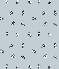 CAPTAIN COOK - nappe 140x180cm - PANDAMI COTTON GREY img