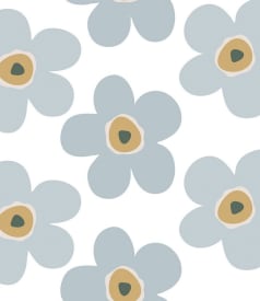 LOLA - 140cm - 20m - BIG FLOWER ICE GREY img