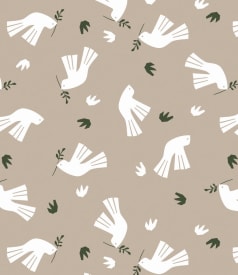 LOLA - 140cm - 20m - PEACE IS IN THE AIR CREAM img