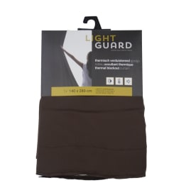 LIGHT GUARD - thermal bo krauselb - 140x280cm - 2st - ESPRESSO img