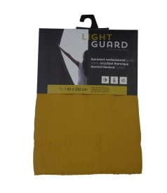 LIGHT GUARD - thermal bo crochets - 140x280cm - 2pc - HONEY img