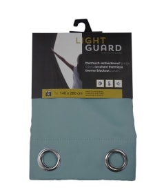 LIGHT GUARD - thermal bo oeillets - 140x280cm - 2pc - CLOUDB BLUE img