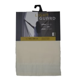 LIGHT GUARD - uni crochets - 140x280cm - 2pc - CREAM img