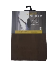 LIGHT GUARD - uni crochets - 140x280cm - 2pc - ESPRESSO img