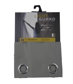 LIGHT GUARD - uni ringen - 140x280cm - 2st - FLINT img