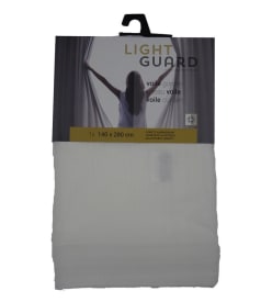 LIGHT GUARD - voilage crochets - 140x280cm - 2pc - CREAM img