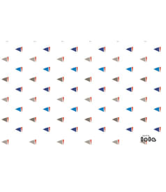 PLACEMAT - anti-slip - 30x45cm - 12st - DINGHY ORIGINAL img