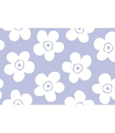 PLACEMAT - anti-slip - 30x45cm - 12st - SMALL BIG FLOWER LAVENDER img