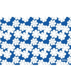 PLACEMAT - anti-slip - 30x45cm - 12st - LET S DANCE HEAVENLY BLUE img
