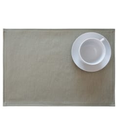 MONACO - tischset xl - 48x35cm - 12st - SILVER img