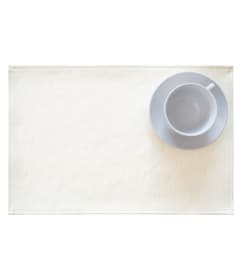 MONACO - placemat xl - 48x35cm - 12st - CLOUD WHITE img