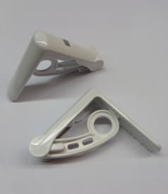 TAFELKLEMMEN PVC VEER - 24sets/4st - WIT img