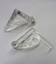 PINCES NAPPES PVC RESSORT - 100st vrac - TRANSPARANT img