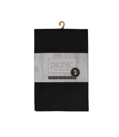 PICNIC - towel - 50x70cm - 4sets/2pc - RICHMOND LICORICE img