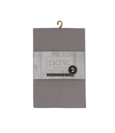 PICNIC - towel - 50x70cm - 4sets/2pc - RICHMOND GRAPHITE img