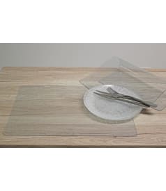 PLACE MAT - CRISTAL - 30x43cm - 12pc - CLEAR 1,5mm img