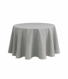 PIECE OF CAKE - nappe 160cm ronde - LOUIS LIGHT GREY img