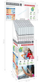 DISPLAY LINEAFIX STATIC PRO - CLEAR 92x150cm - 49 ROLLS img