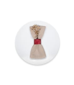 SKINNATUR - serviettenring - Ø 4cm - 12st - SALSA img