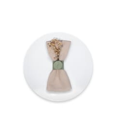 SKINNATUR - serviettenring - Ø 4cm - 12st - LAUREL img