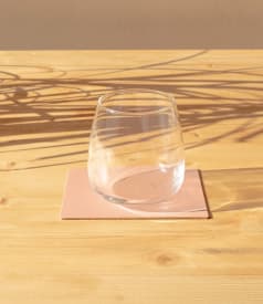 SKINNATUR - coaster - 13x10cm - 1set/6pc - ROSEWATER img