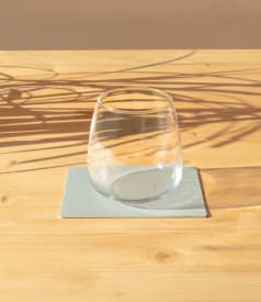 SKINNATUR - coaster - 13x10cm - 1set/6pc - ICY GREY img