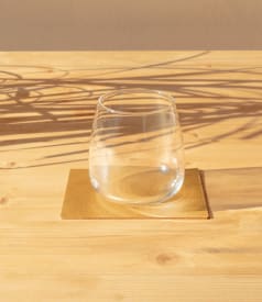 SKINNATUR - dessous de verre - 13x10cm - 1set/6pc - GOLD img