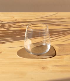 SKINNATUR - coaster pebble - 13x11cm - 1set/6pc - TOBACCO img