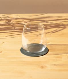 SKINNATUR - coaster circle - 10cm round - 1set/6pc - TORNADO img